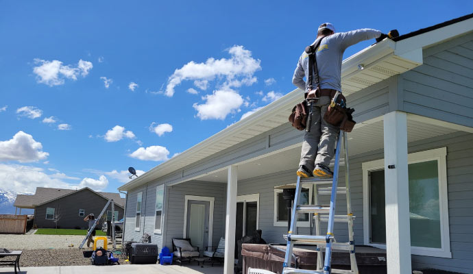 Rain Gutter Installation in Boise