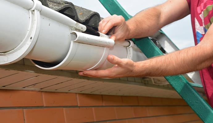 Broken or Missing Gutter Parts Repair in Boise & Meridian