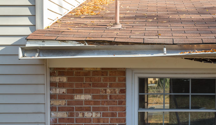 sagging in gutters