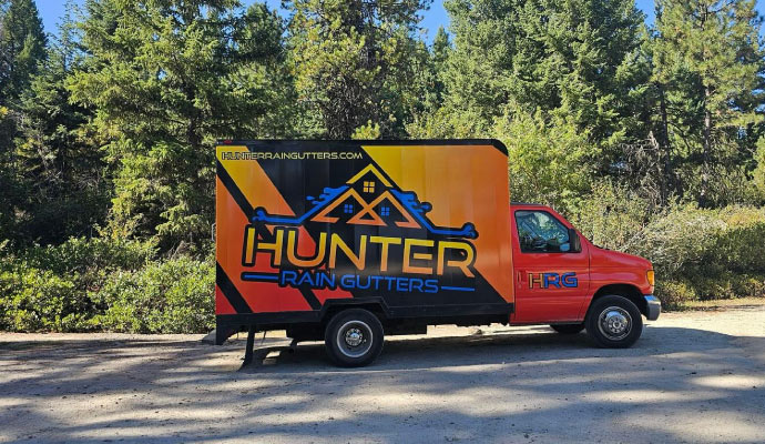 Hunter Rain Gutters vehicle